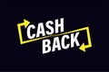 Cash back refund promotion sale poster.